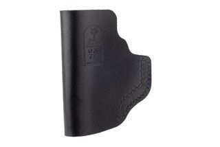 DeSantis The Insider IWB Holster for Ruger LCP II/ Taurus Spectrum features black leather material